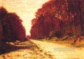 Camino en un bosque paisaje de Claude Monet